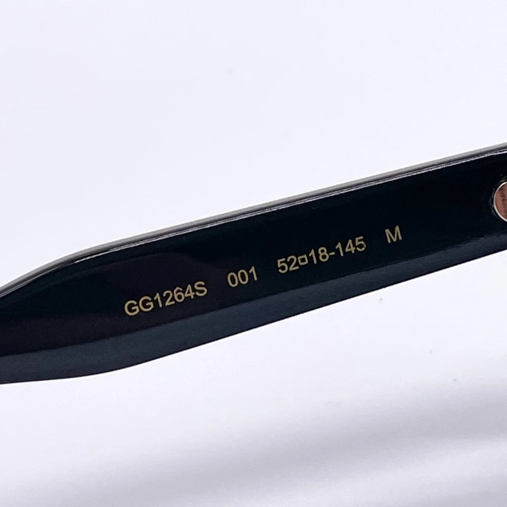 NEW GUCCI GG1264S 001 BLACK UNISEX SUNGLASSES GUCCI